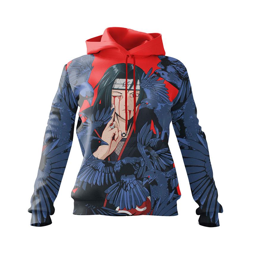 Учіха Ітачі з воронами Наруто Itachi Uchiha with crows Naruto