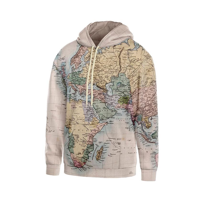 Вінтажна мапа світу Vintage world map