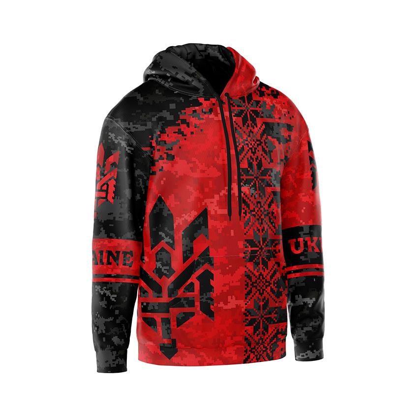 Вишиванка Червоно чорна