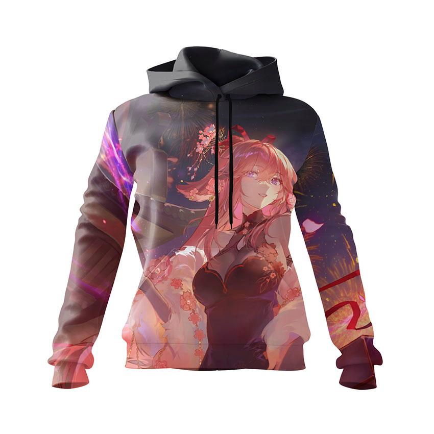 Яє Міко в сукні Геншин Імпакт Yae Miko in a dress Genshin Impact