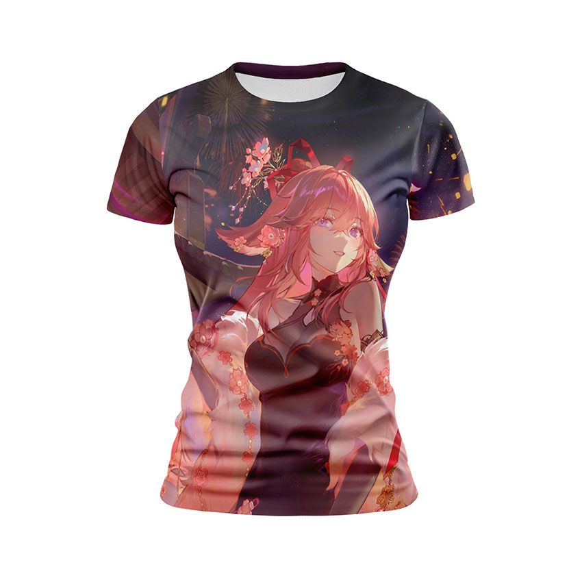 Яє Міко в сукні Геншин Імпакт Yae Miko in a dress Genshin Impact