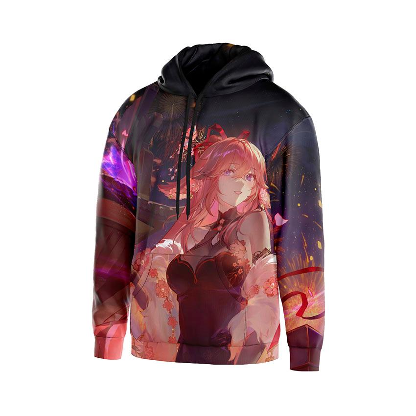 Яє Міко в сукні Геншин Імпакт Yae Miko in a dress Genshin Impact