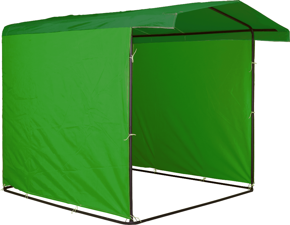 Торговий намет Ф20 2x2 зелений Преміум